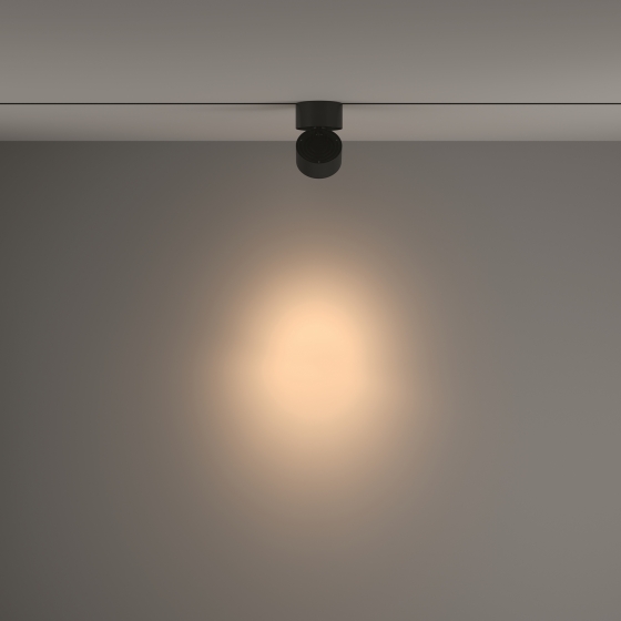 Трековый светильник Yin черный 3