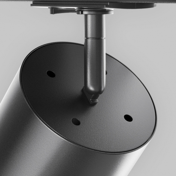 Трековый светильник Polar черный 16