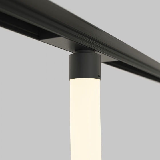 Трековый светильник Tau черный 8