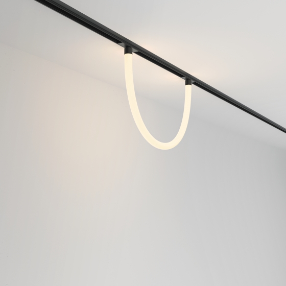 Трековый светильник Tau черный 30 мм 4