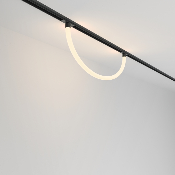 Трековый светильник Tau черный 30 мм 5