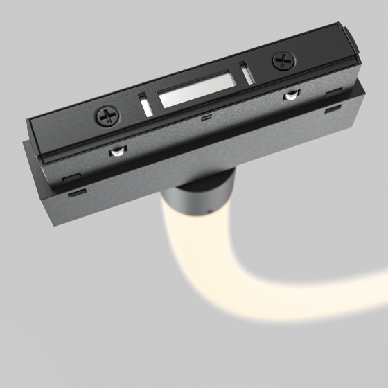 Трековый светильник Tau черный 30 мм 7