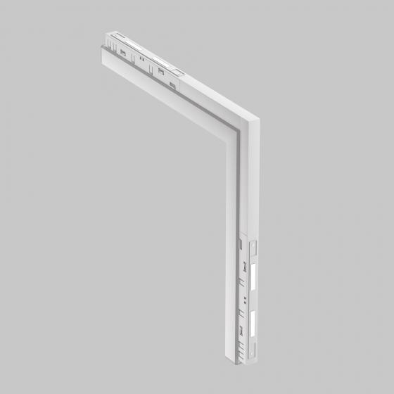 Трековый светильник Basis Angle белый 7