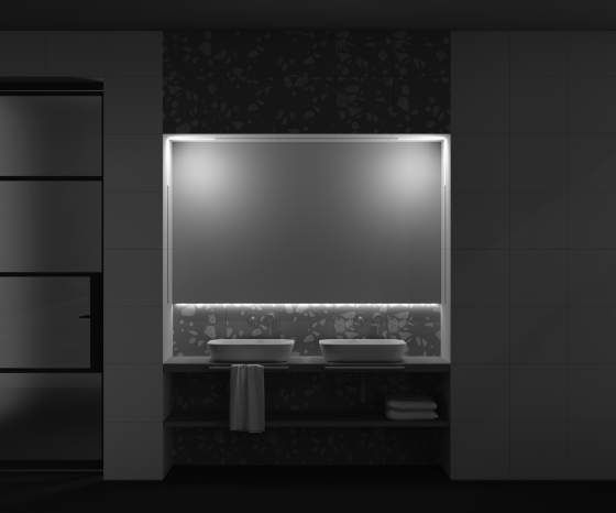 Трековый светильник Basis Angle белый 8