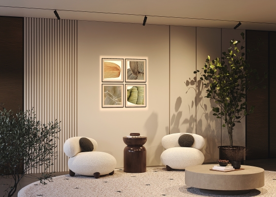 Трековый светильник Gala черный 193x44 мм 2