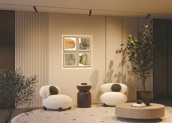 Трековый светильник Gala черный 193x44 мм 10