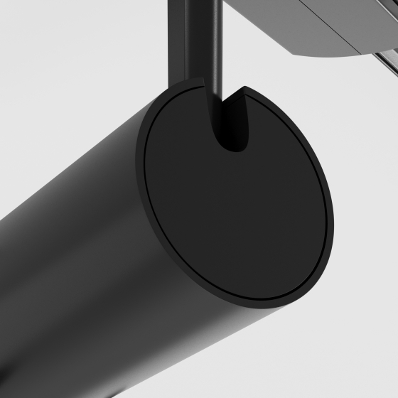 Трековый светильник Gala черный 158x44 мм 10