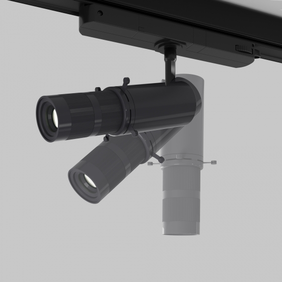 Трековый светильник Gala черный 158x44 мм 7