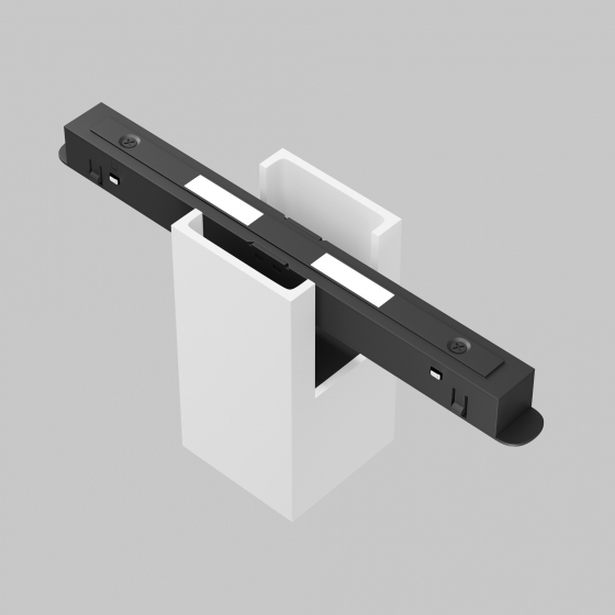 Трековый светильник Alfa черный 193мм 8