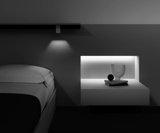 Трековый светильник Alfa черный 193мм 2