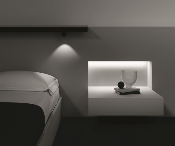 Трековый светильник Alfa черный 7