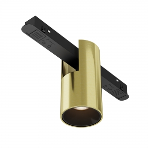 Трековый светильник Альфа черный