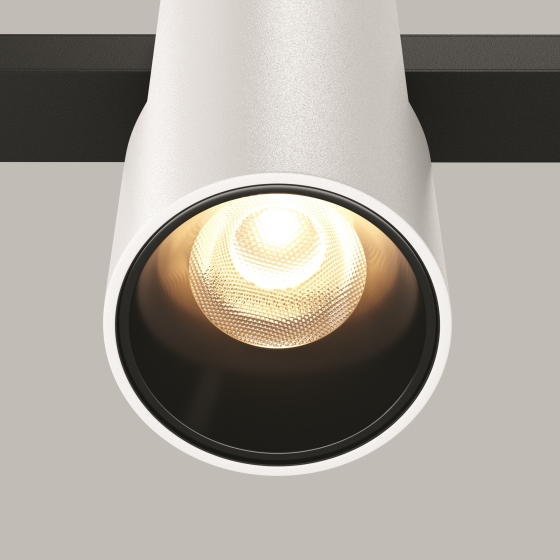 Трековый светильник Альфа черный 6