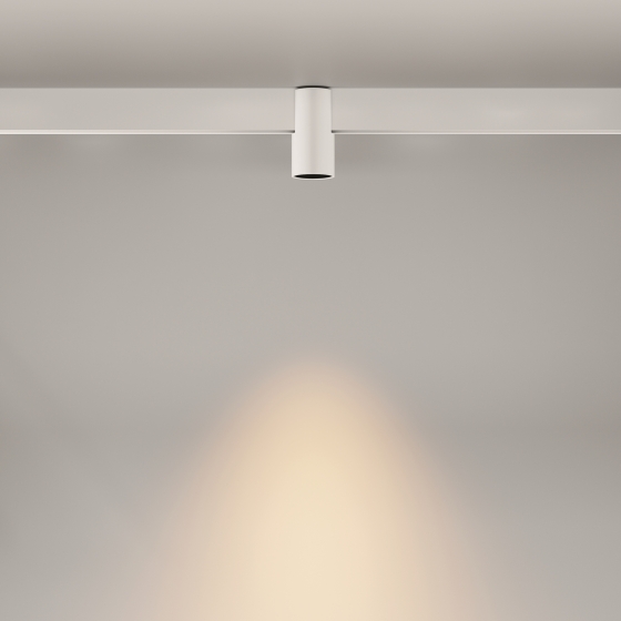 Трековый светильник Альфа черный 7