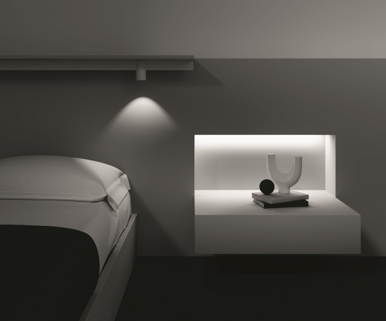 Трековый светильник Альфа черный 9