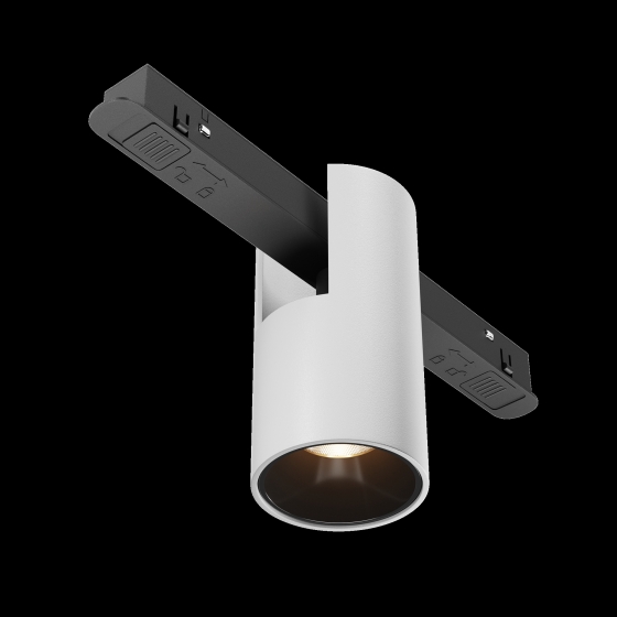 Трековый светильник Альфа черный 5