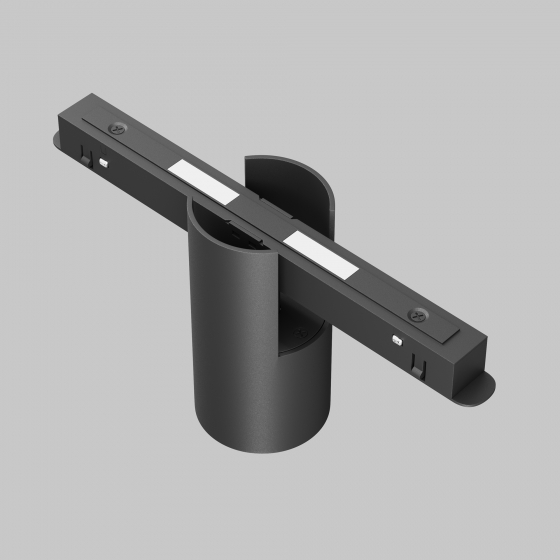 Трековый светильник Alfa черный 53 мм 12