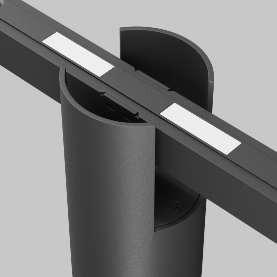 Трековый светильник Alfa черный 53 мм 13