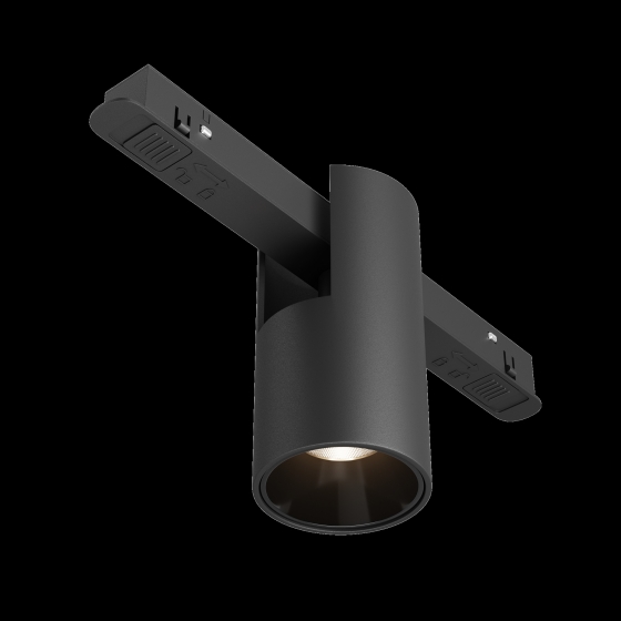 Трековый светильник Alfa черный 53 мм 3