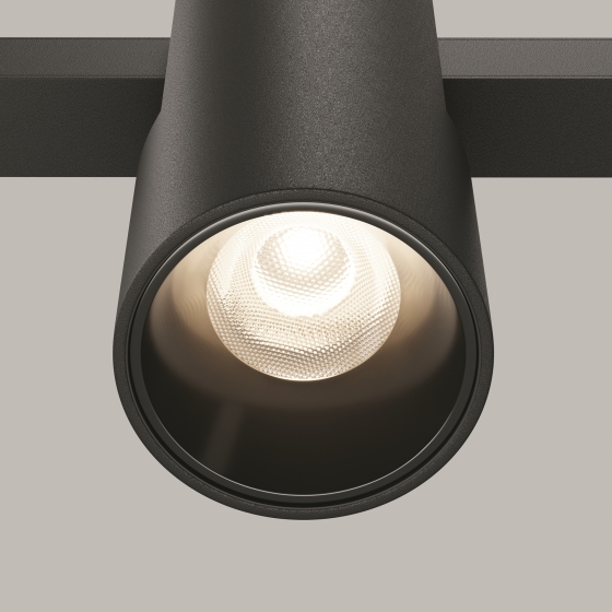 Трековый светильник Alfa черный 53 мм 4