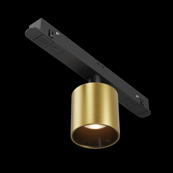 Трековый светильник Alfa S черный 3