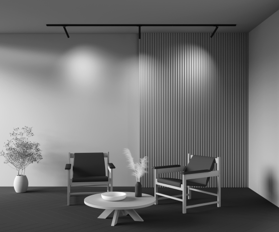 Трековый светильник Focus T черный 8