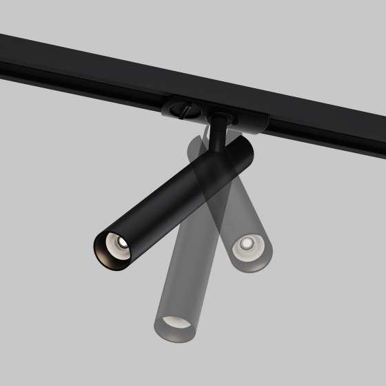 Трековый светильник Focus T черный 4