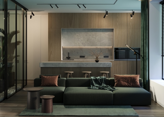 Трековый светильник Focus T черный 30 мм 2