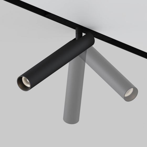 Трековый светильник Фокус Т черный 5