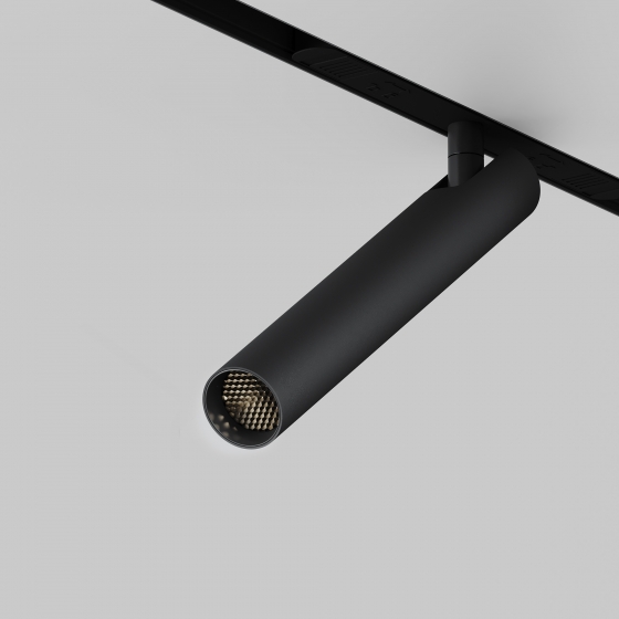 Трековый светильник Фокус Т черный 10