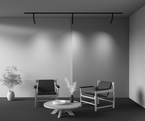 Трековый светильник Focus Dual черный 9