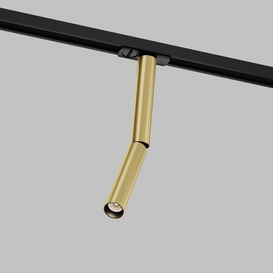 Трековый светильник Focus Dual черный 3