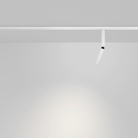 Трековый светильник Focus Dual белый 4