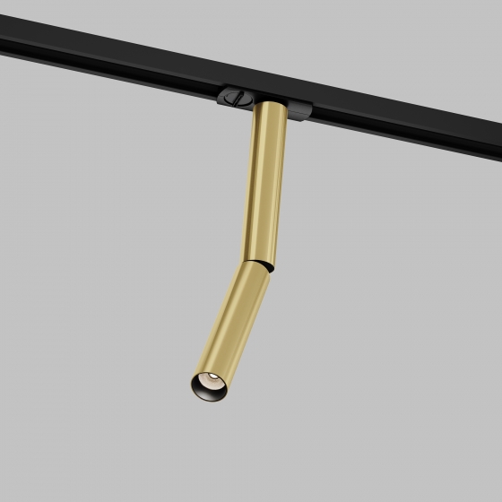 Трековый светильник Focus Dual черный 3