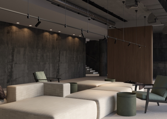 Трековый светильник Focus Led черный 10