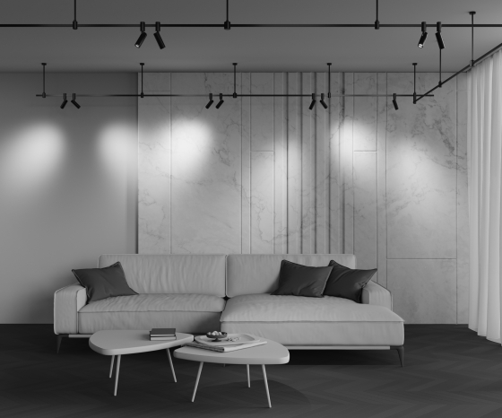 Трековый светильник Focus Led Flarity черный 9