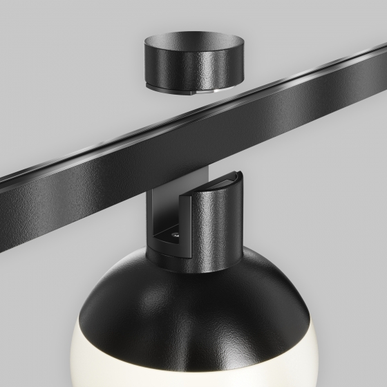 Трековый светильник Luna черный 6