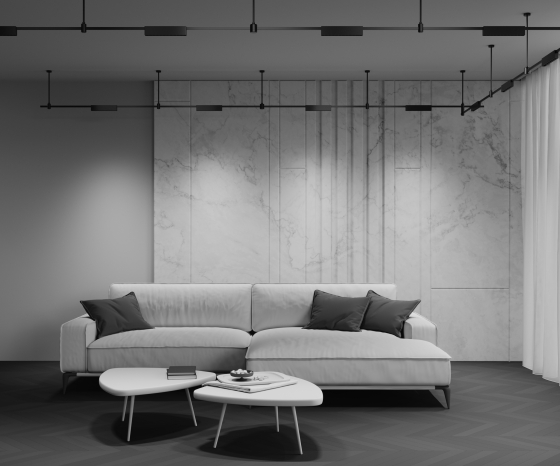 Трековый светильник FLARITY черный 232x24 мм 3