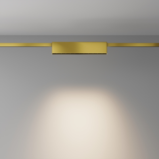 Трековый светильник FLARITY латунь 232x24 мм 4