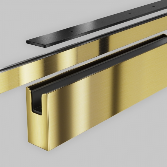 Трековый светильник FLARITY латунь 232x24 мм 6