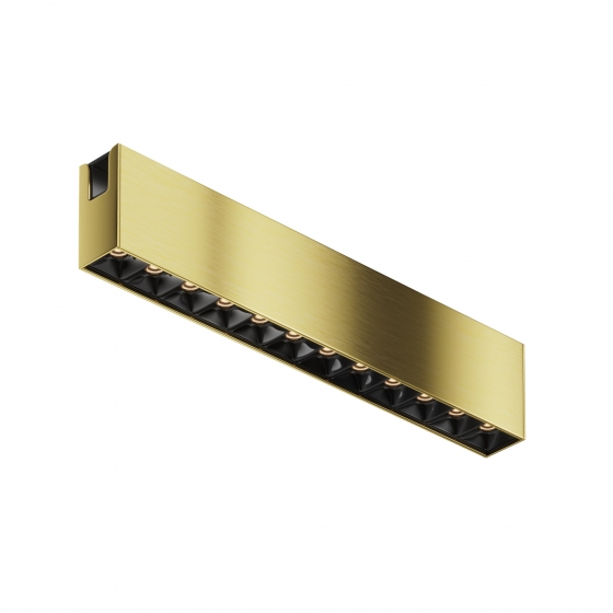 Трековый светильник FLARITY латунь 232x24 мм 1