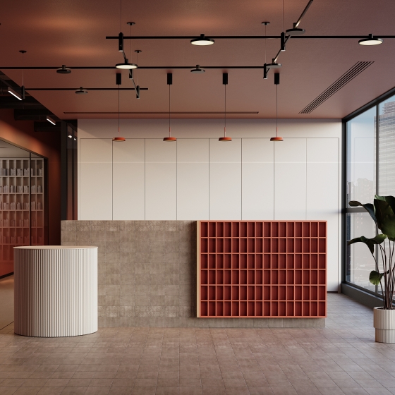 Трековый светильник Plato черный круглый 11