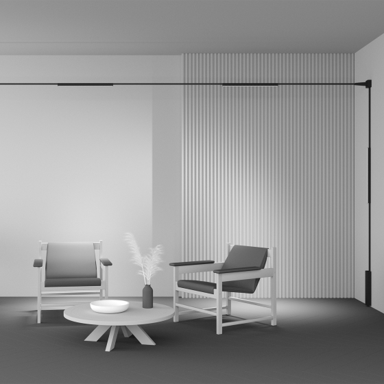 Трековый светильник Basis черный 560 мм 4