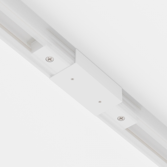 Прямой коннектор питания UNITY белый 6