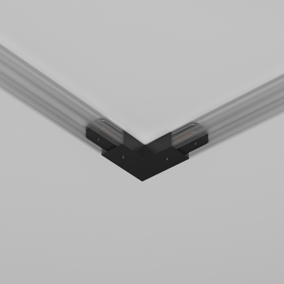 Угловой коннектор питания UNITY черный 5