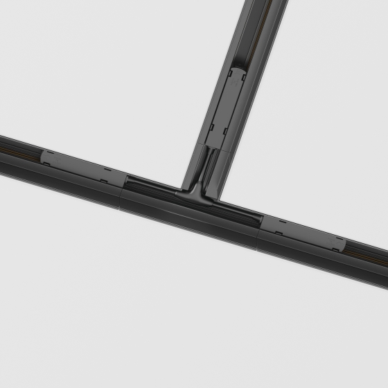 Коннектор питания Т-образный Gravity черный 3