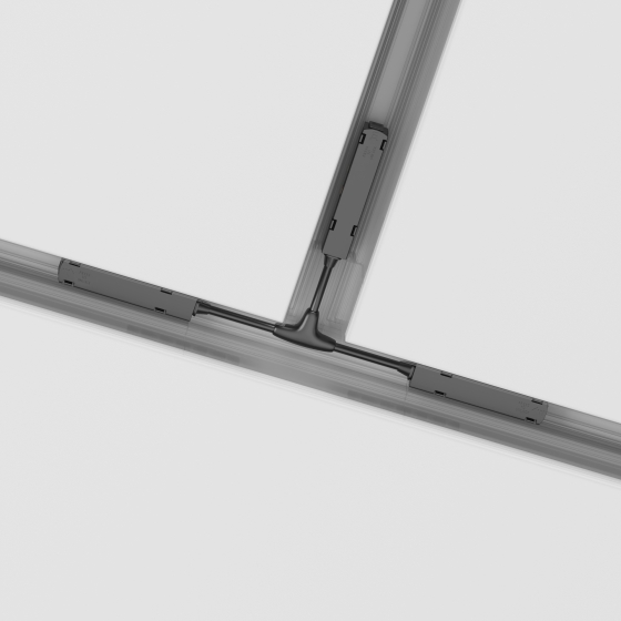 Коннектор питания Т-образный Gravity черный 5