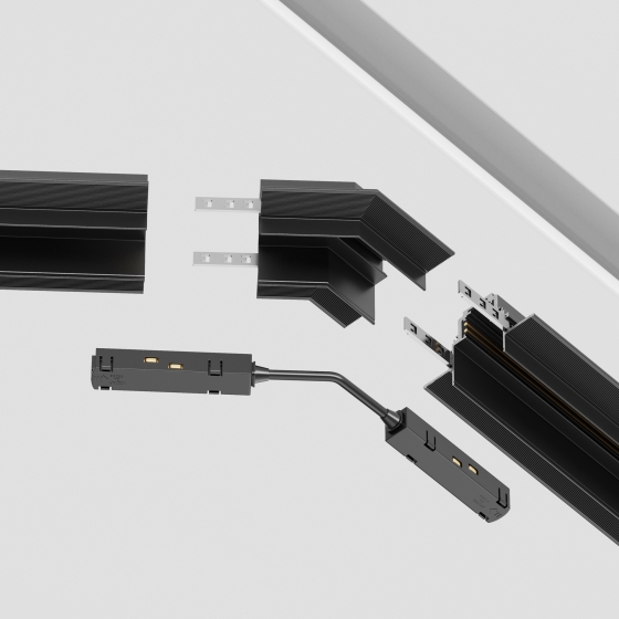 Угол-соединитель 135° Gravity черный 4