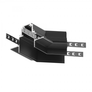 Угол-соединитель 135° Gravity черный