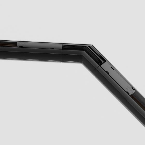 Угол-соединитель 135° Gravity черный 3